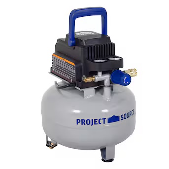 project source 3-gal portable pancake air compressor