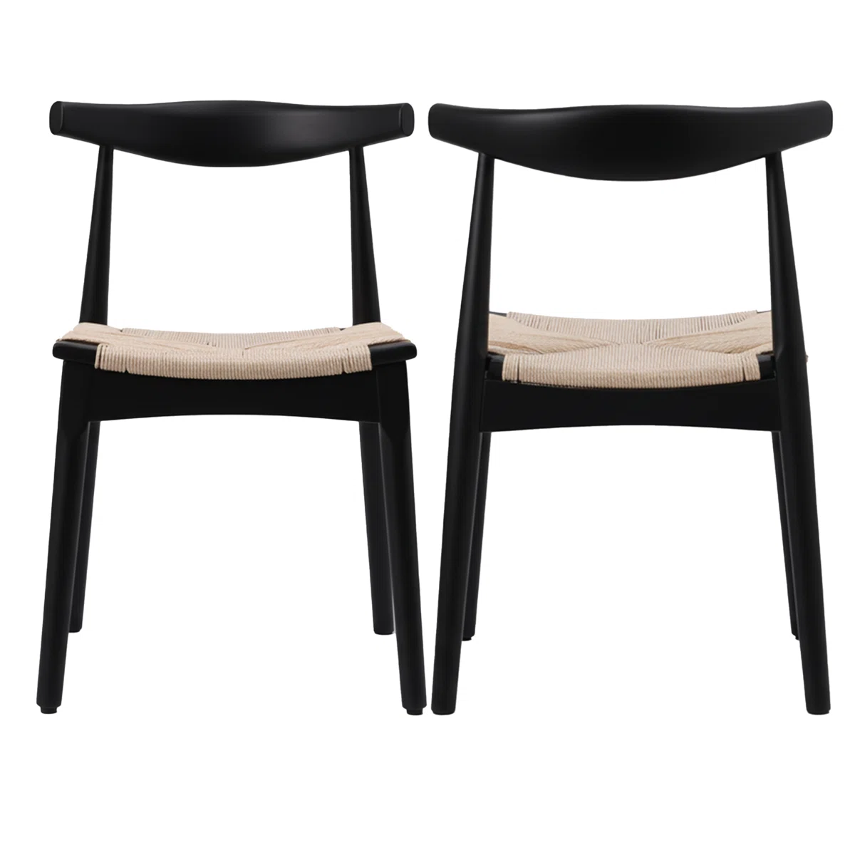 Solid Dining Chairs 2 Pack