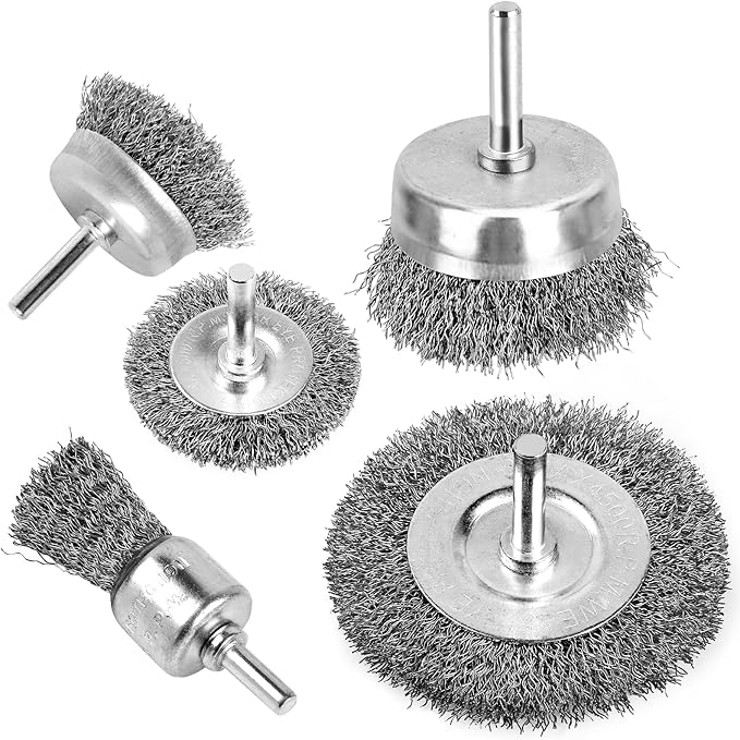 Assorted Wire Drill Cleaning Brushes for Power Drill