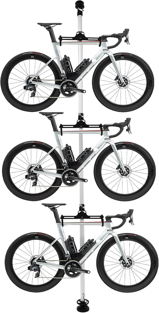 Quirino 3 Bike Storage Rack Vertical Bracket for Bicycles