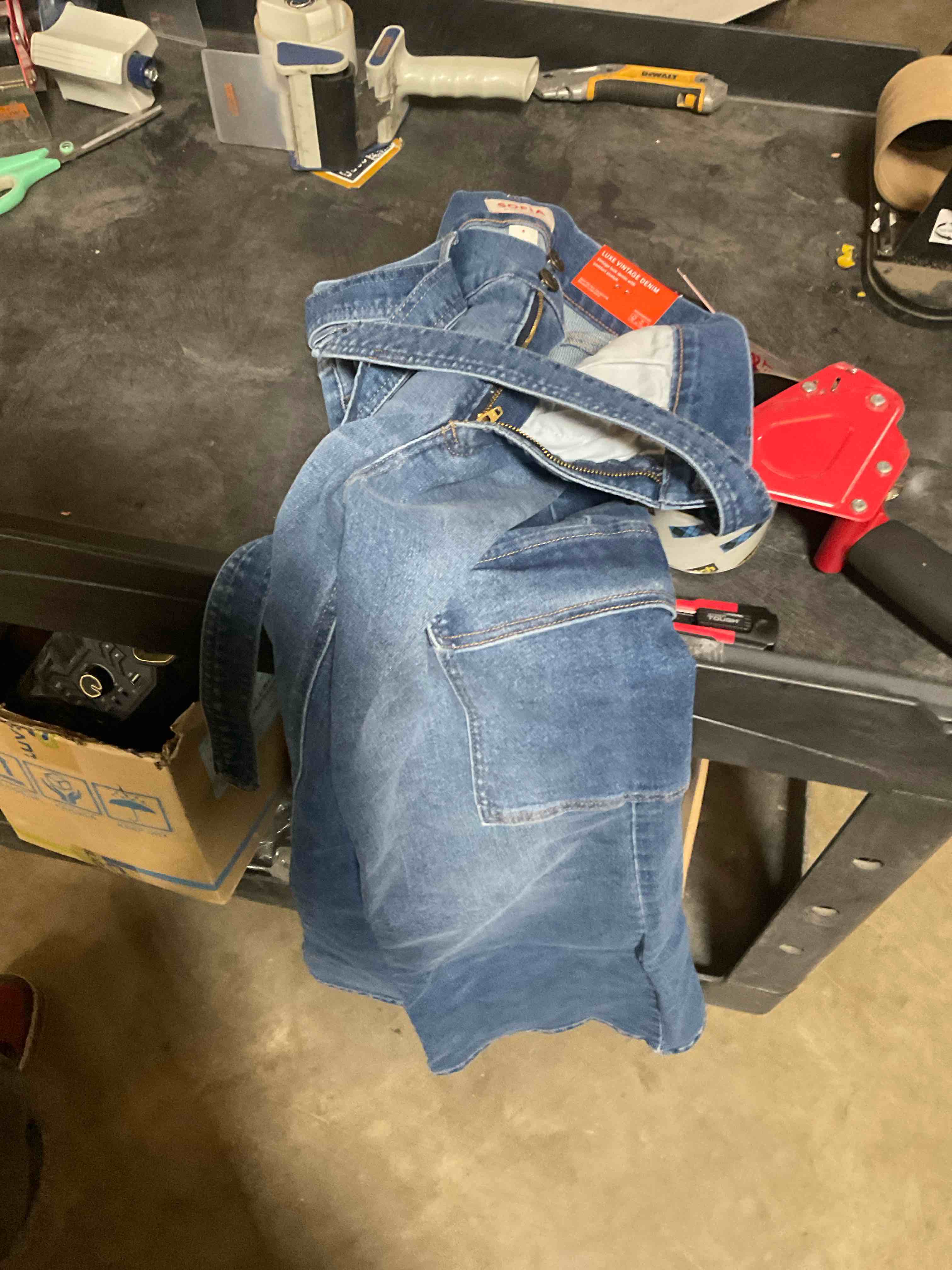 luxe vintage denim Sofia