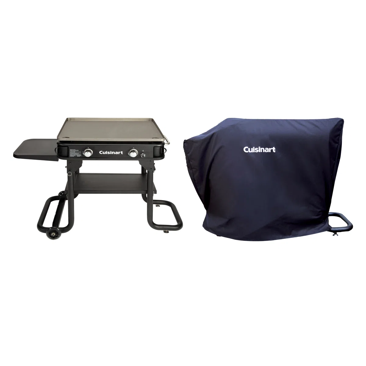 28" Two Burner Gas Griddle And Cover