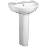 24” x 20” pedestal lavatory