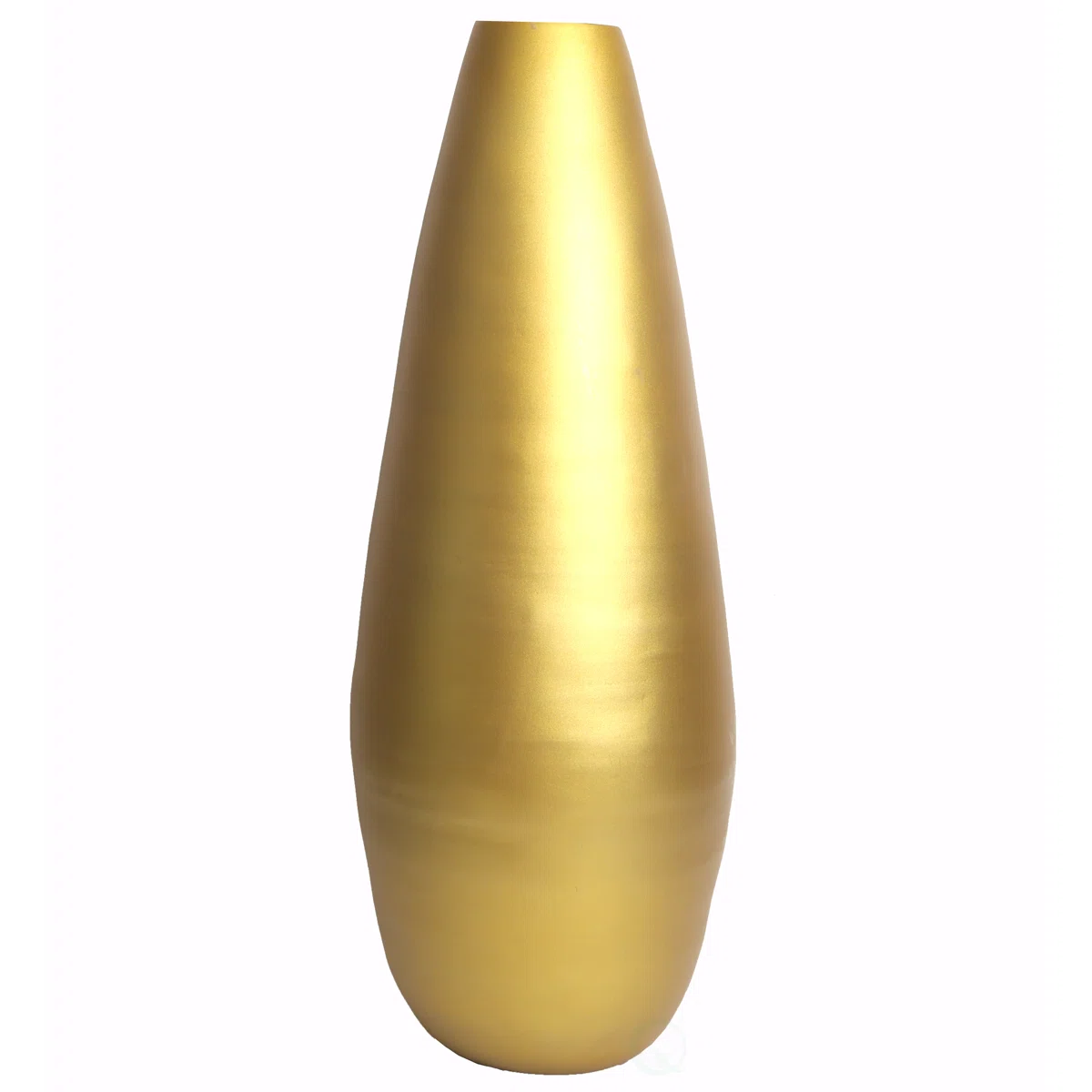 31.5" Spun Bamboo Tall Floor Vase - Sleek Matte Finish, Elegant Home Decoration, Modern Accent Piece, Living Room Decor, Handcrafted Bamboo Art, Contemporary Interior Design, Unique Tall Vase