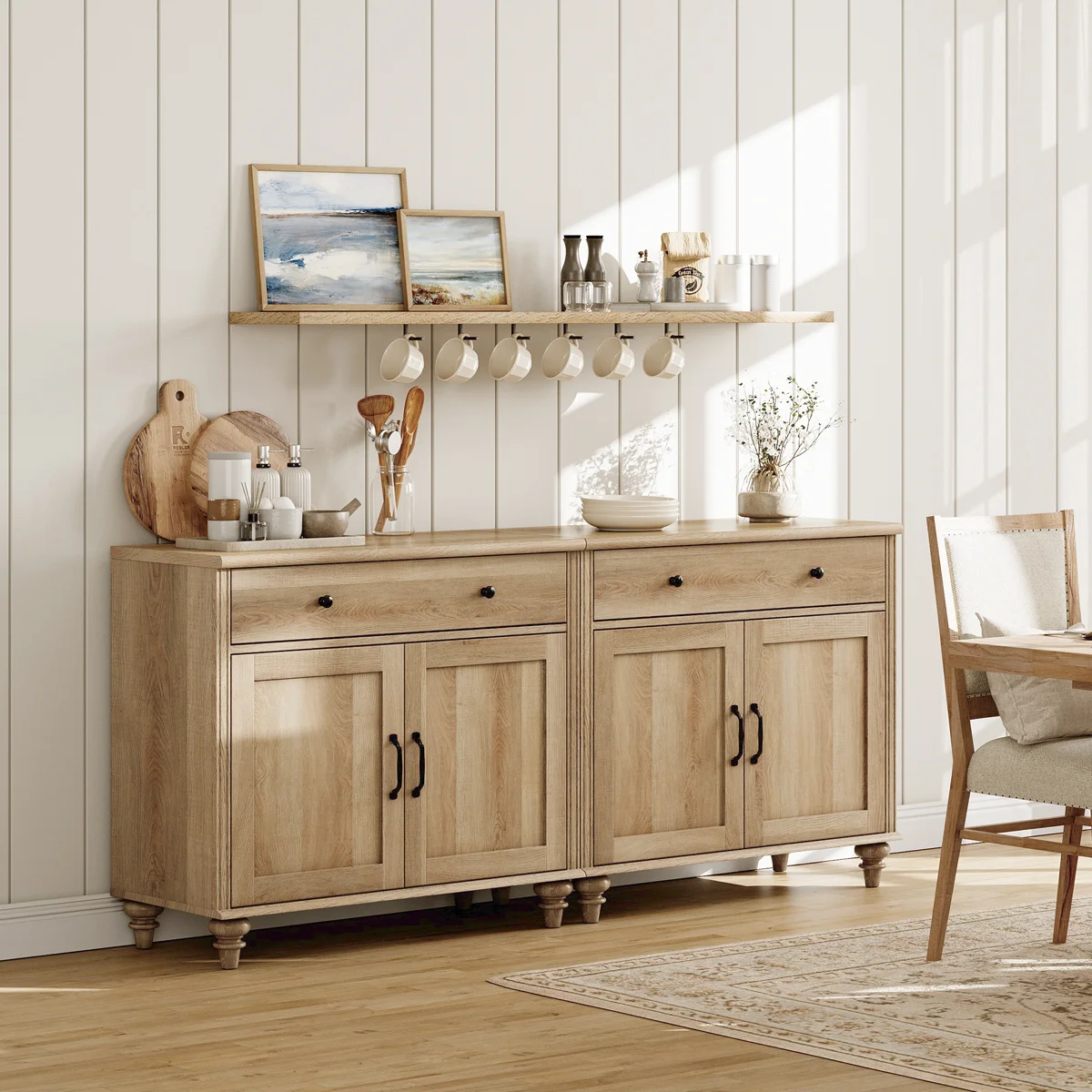 Scarlett 67.8" Wide 2 Drawer Buffet Table