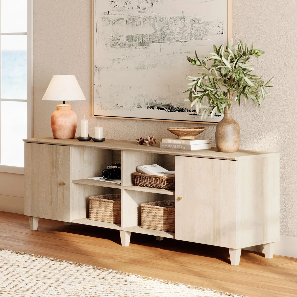 Lysiane 70'' W Storage Credenza