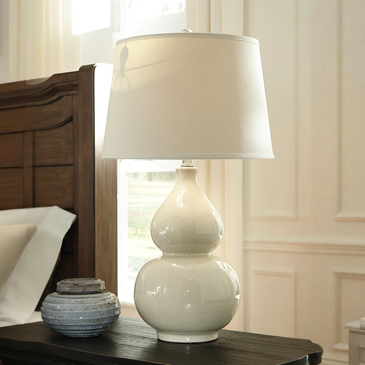 Gafton 31" White/Cream Table Lamp