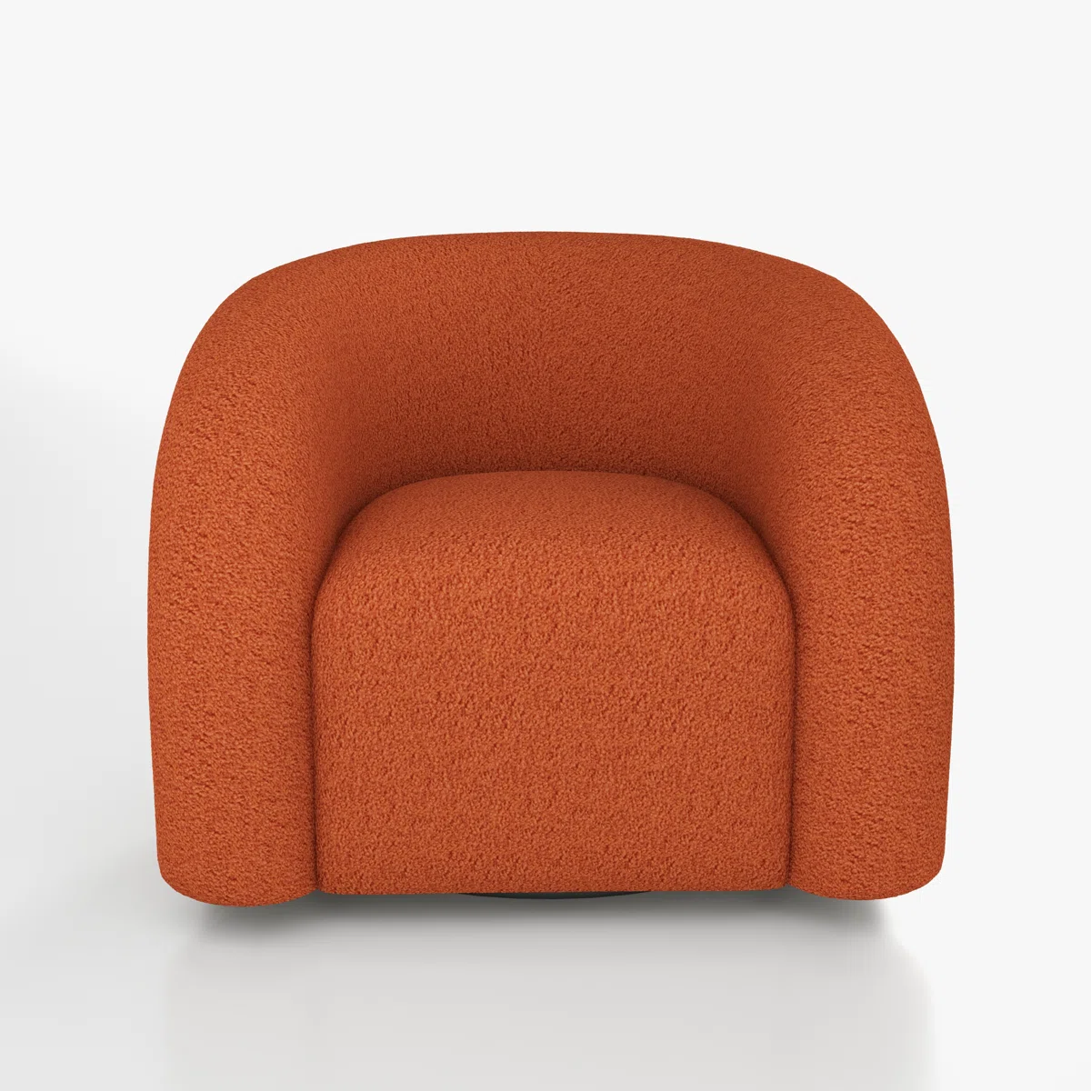 Coyle Upholstered Swivel Barrel Chair