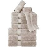 Scotia Certified Egyptian Cotton Heavy Highly Absorbent Luxury Bath Towel Set