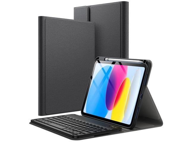 Universal Wireless Keyboard Case with Magnetic Detachable Keyboard & Pencil Holder