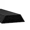 56 Pack 26-inch Aluminum Balusters for Deck Railing, Black Round Metal Spindles