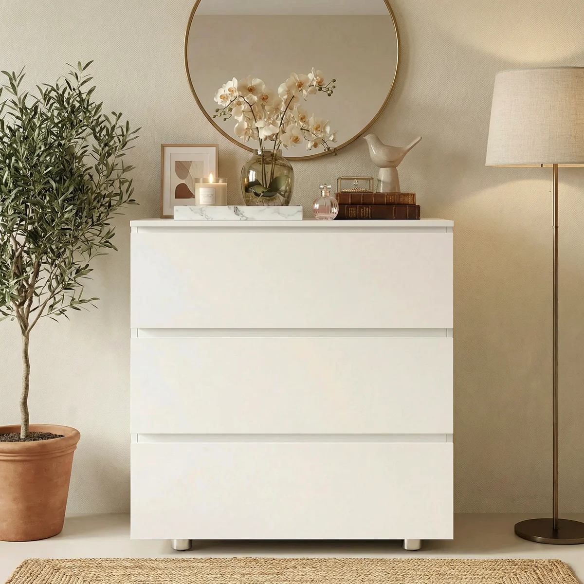 3-Drawer Chest