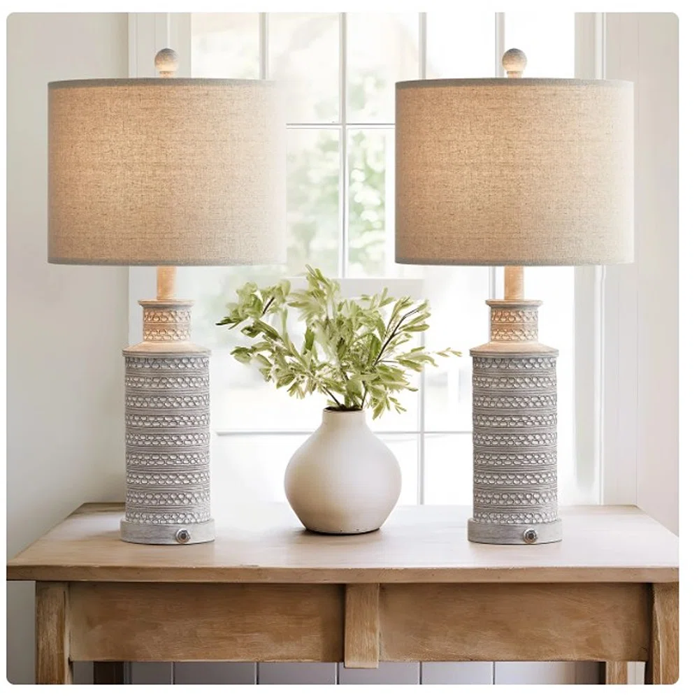 24.5" H Touch Table Lamp