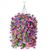 Artificial Hanging Flower Decor (Deep Purple Red)