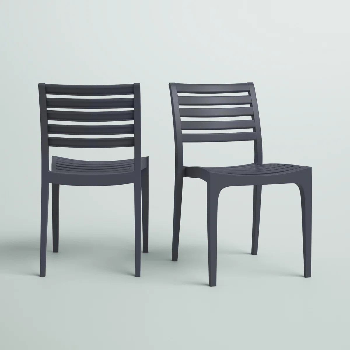 Ayvah Stacking Patio Dining Side Chair