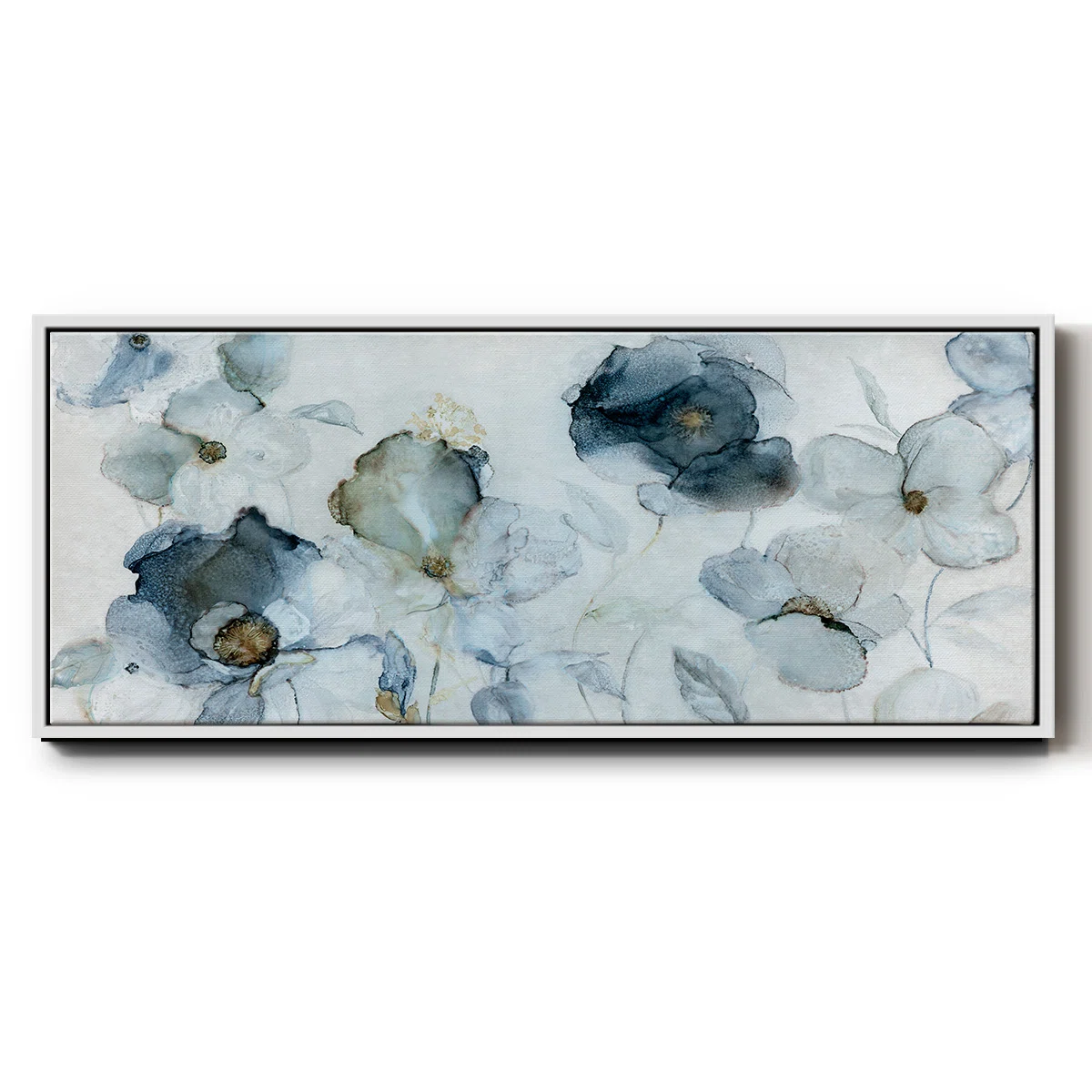 Flowering Indigo- Framed Canvas