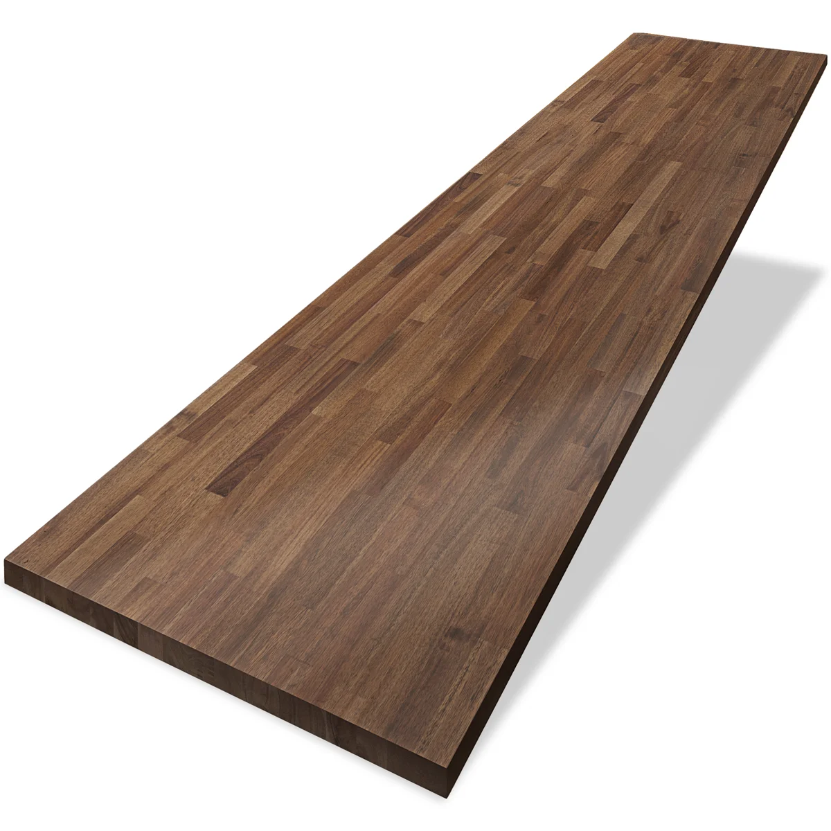 Gladys Acacia Solid Wood Butcher Block Countertop for DIY Workbench Top, Dining Table Top
