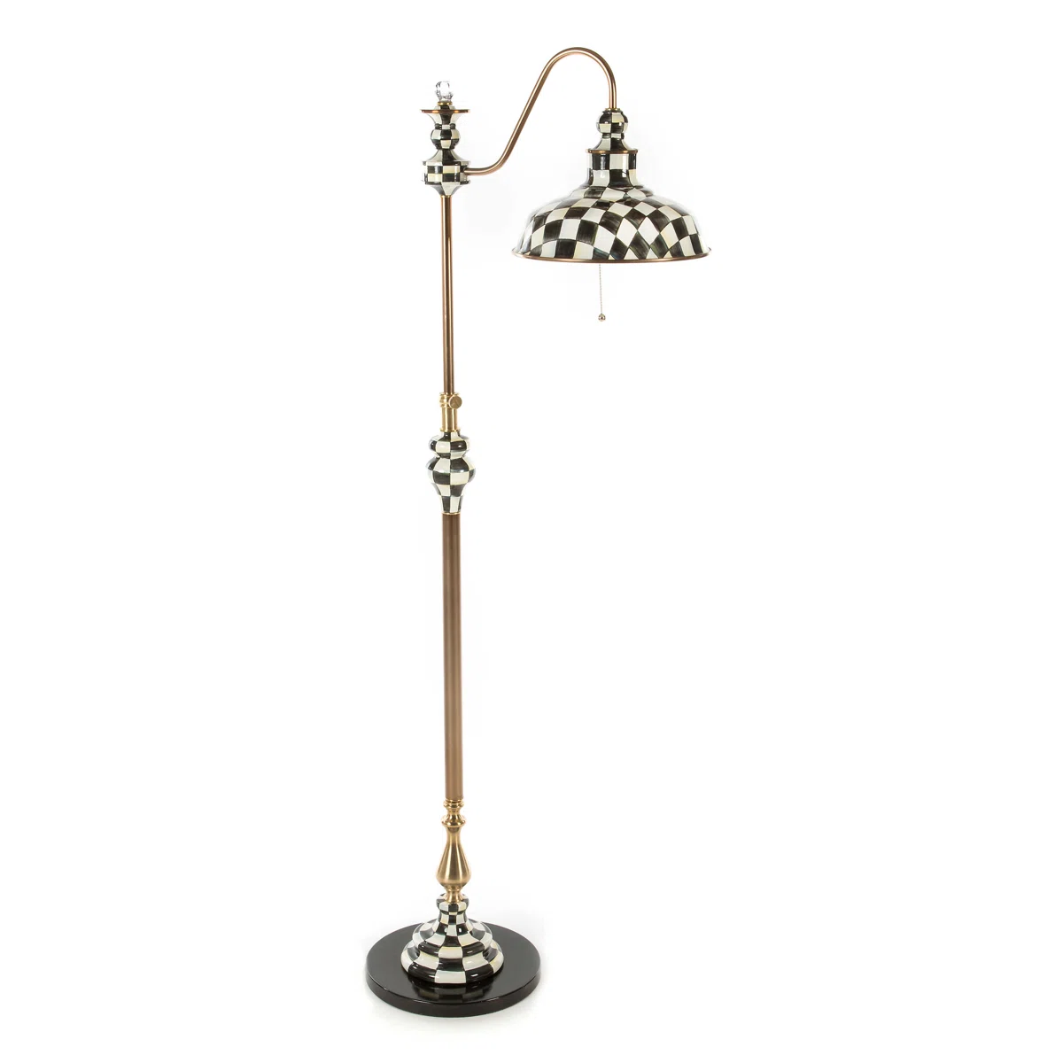 (Damaged)Courtly Check Farmhouse Floor Lamp