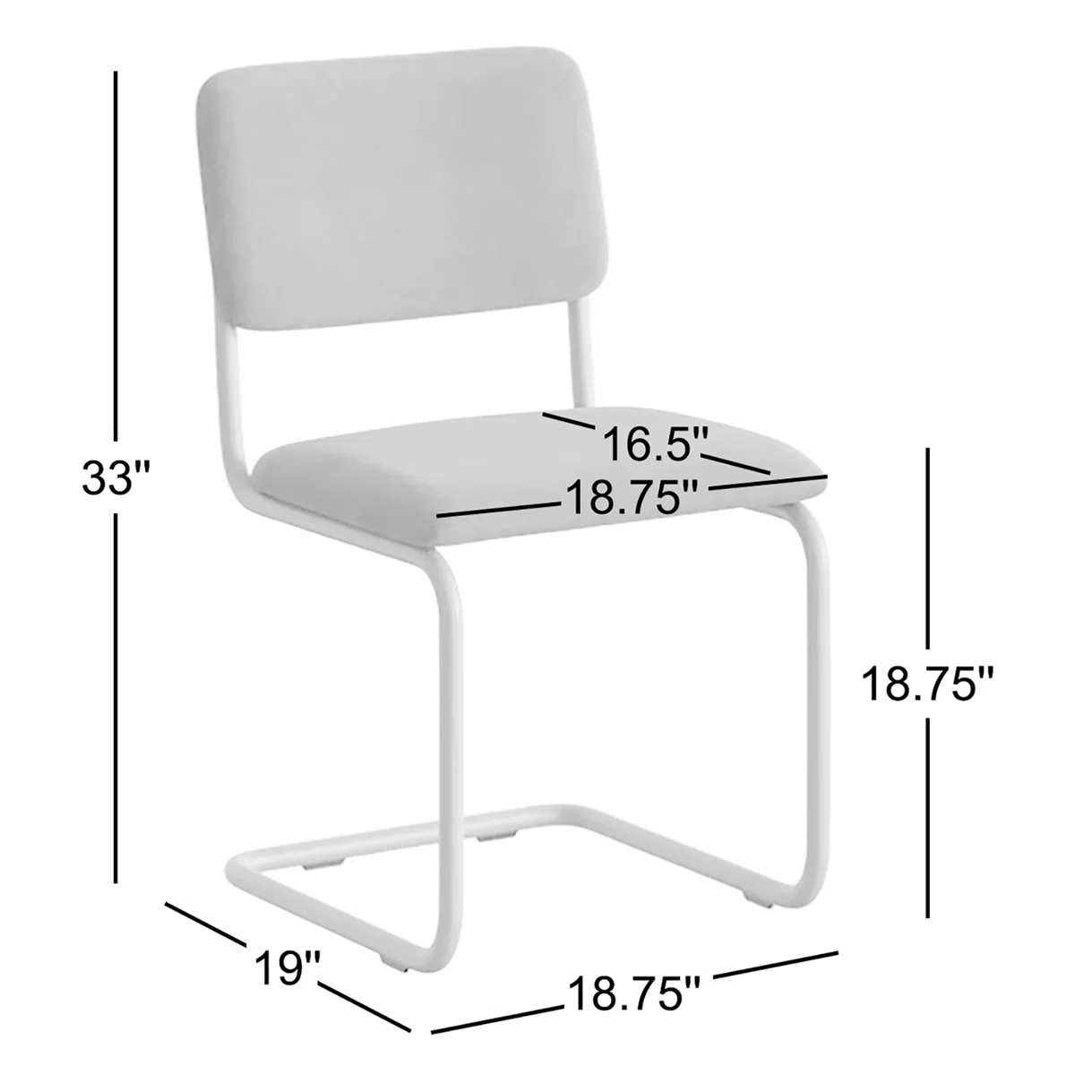 Walsh Tonal Velvet Dining Chair