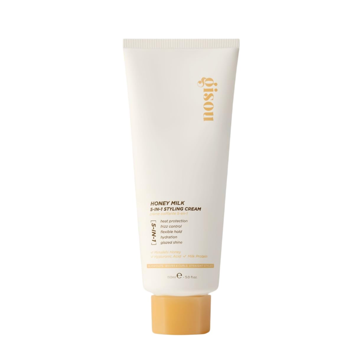 Gisou Honey Milk 5-in-1 Styling Cream, 150ml