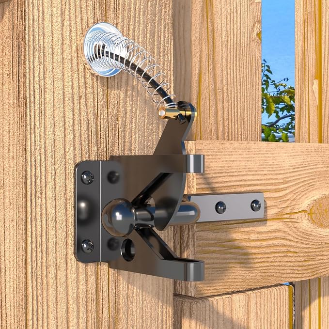 LVXX Gate Latch for Fence and Fence Door