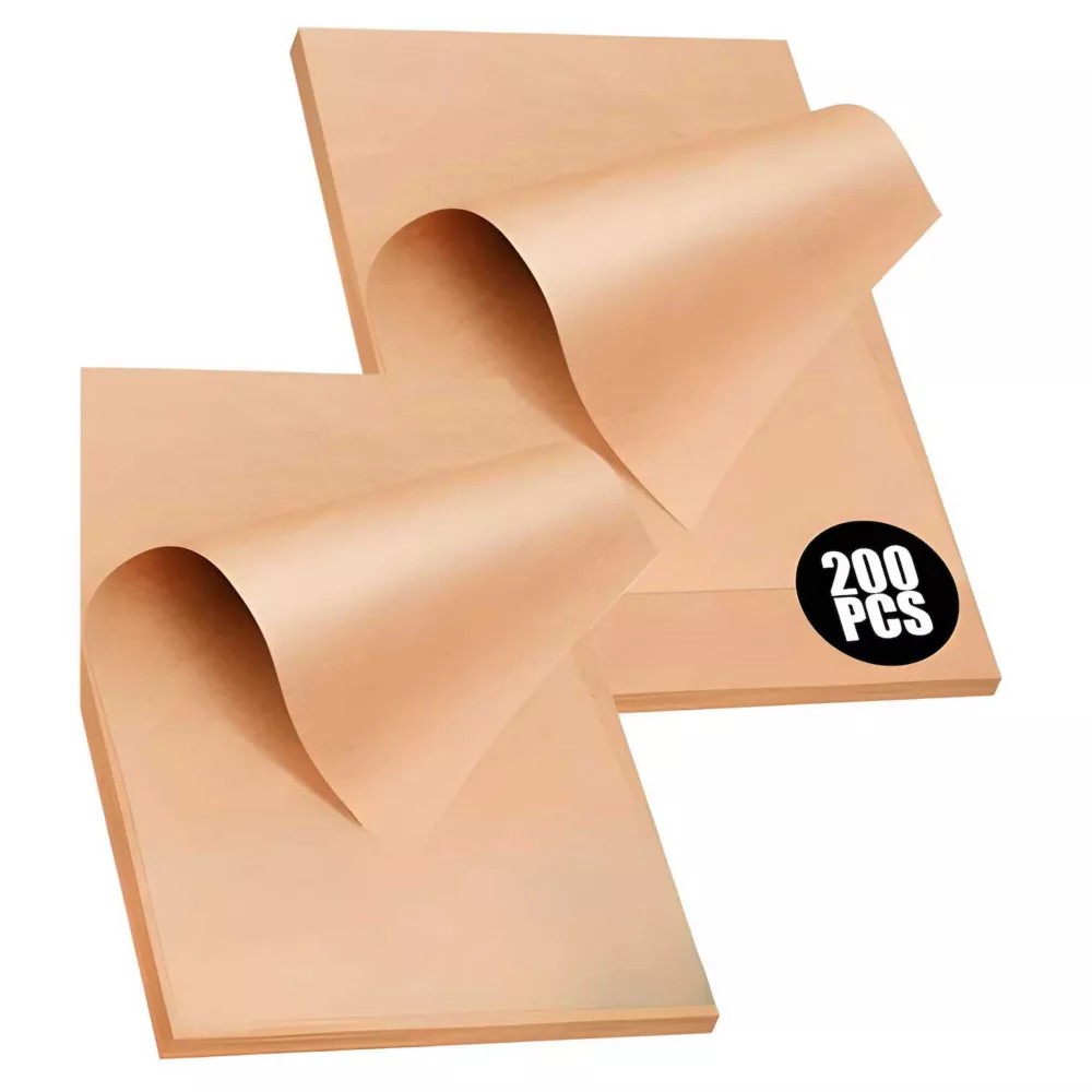 Acasimo Parchment Paper Sheets 10in x 10in 200 Sheets