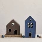Paper mache house