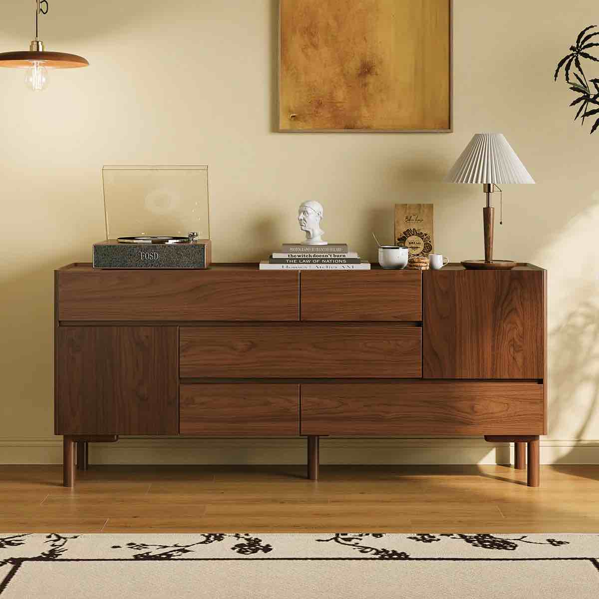(INCOMPLETE) Jasiway Modern Sideboard Credenza