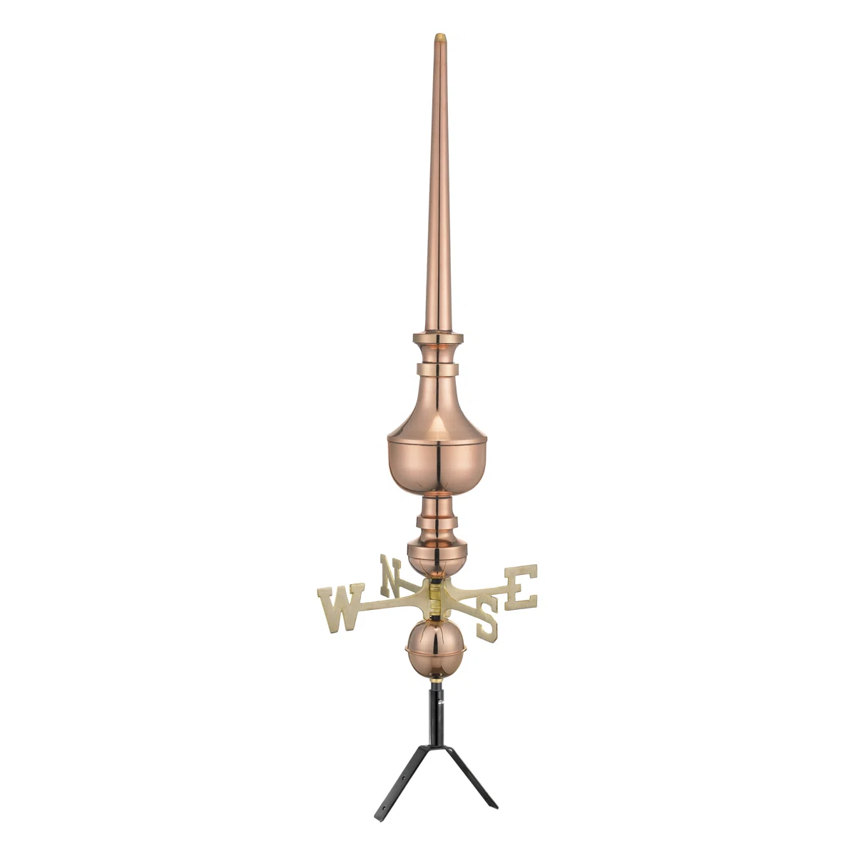 Waynesboro Rooftop Finial with Directional Weathervane