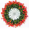 2-pack Artificial Red Morning Glory Outdoor Flowers