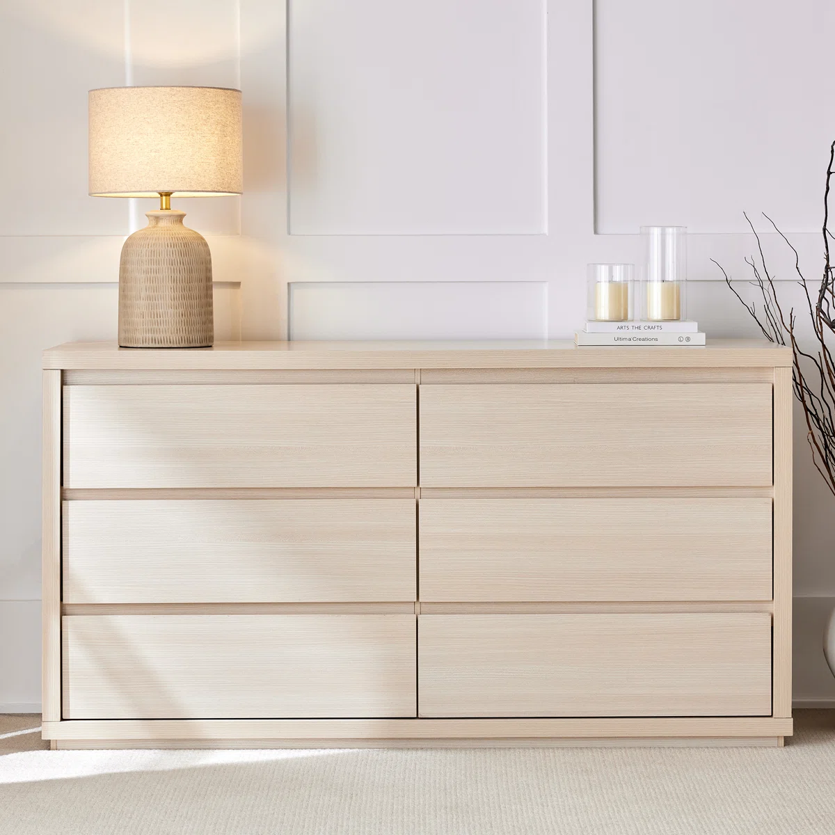 Fere 6 drawers dresser