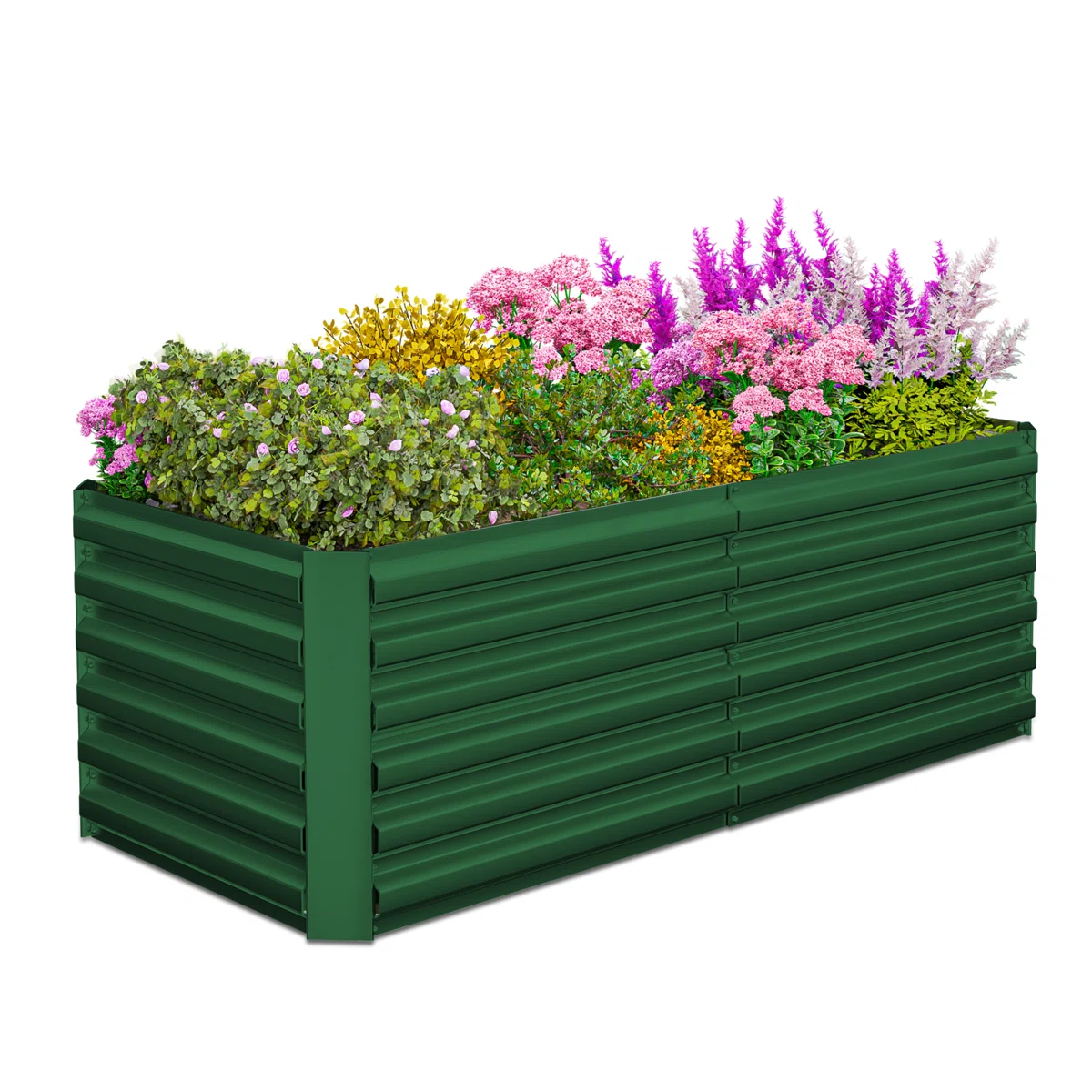 Minhchau Metal Raised Garden Bed