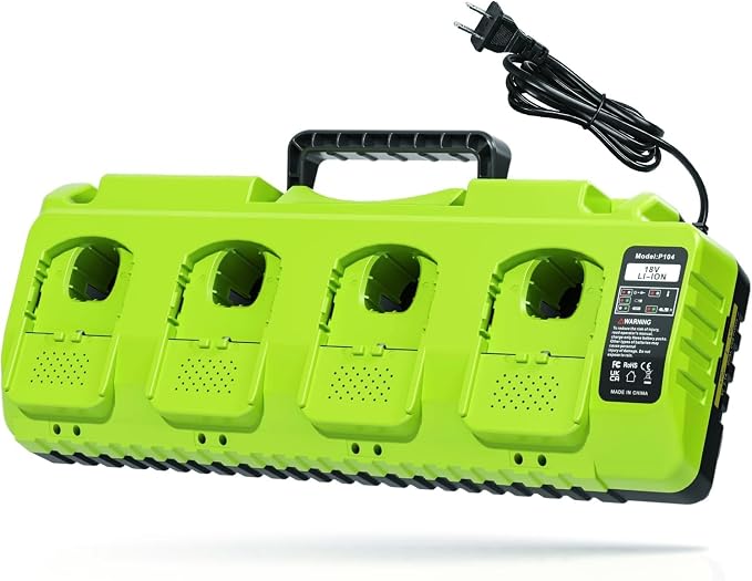 Ryobi P104 18V Lithium-Ion Battery Charger