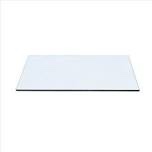 clear tampered glass panes 2 pcs 24”x46”