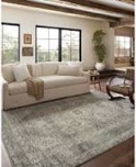 Magnolia Home By Joanna Gaines X Loloi Sinclair Machine Washable Natural / Sage Area Rug