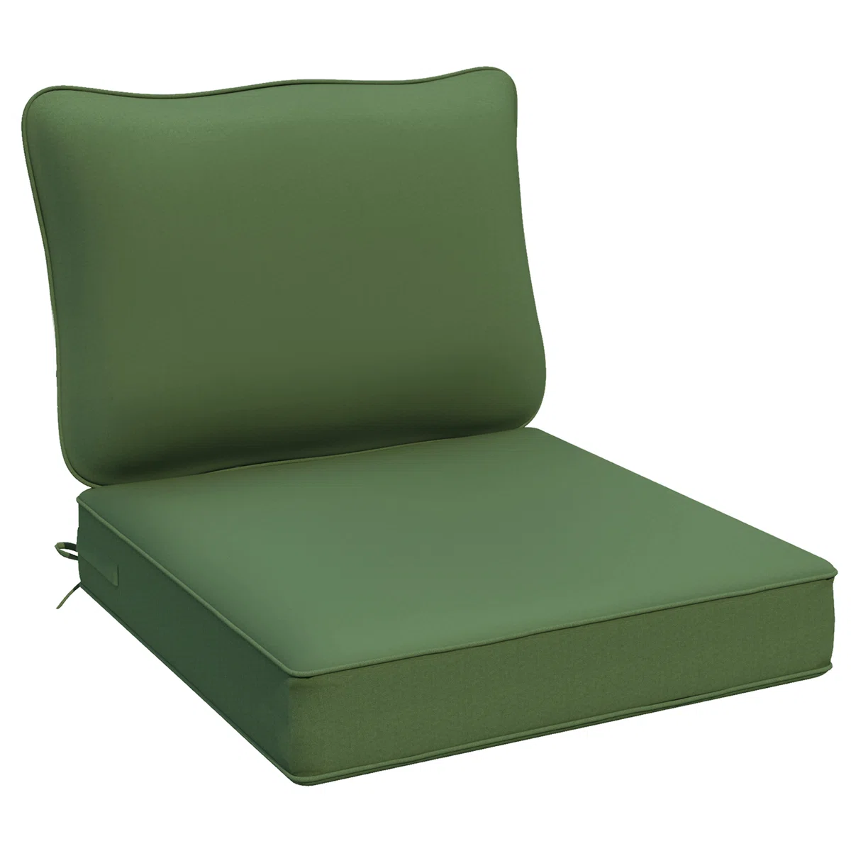 24" x 24" x 5" Outdoor Deep Seat Cushion, Waterproof, High Resilience Foam, Patio Furniture Replacement
