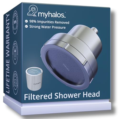 MyHalos Fixed Shower Head and Filter