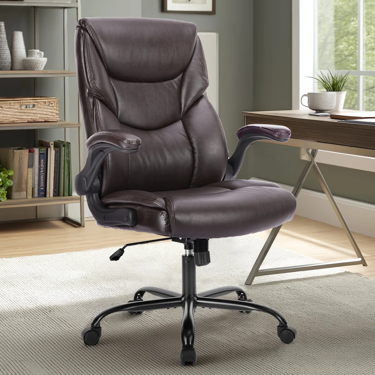 Ovidia Ergonomic Faux Leather Executive Chair