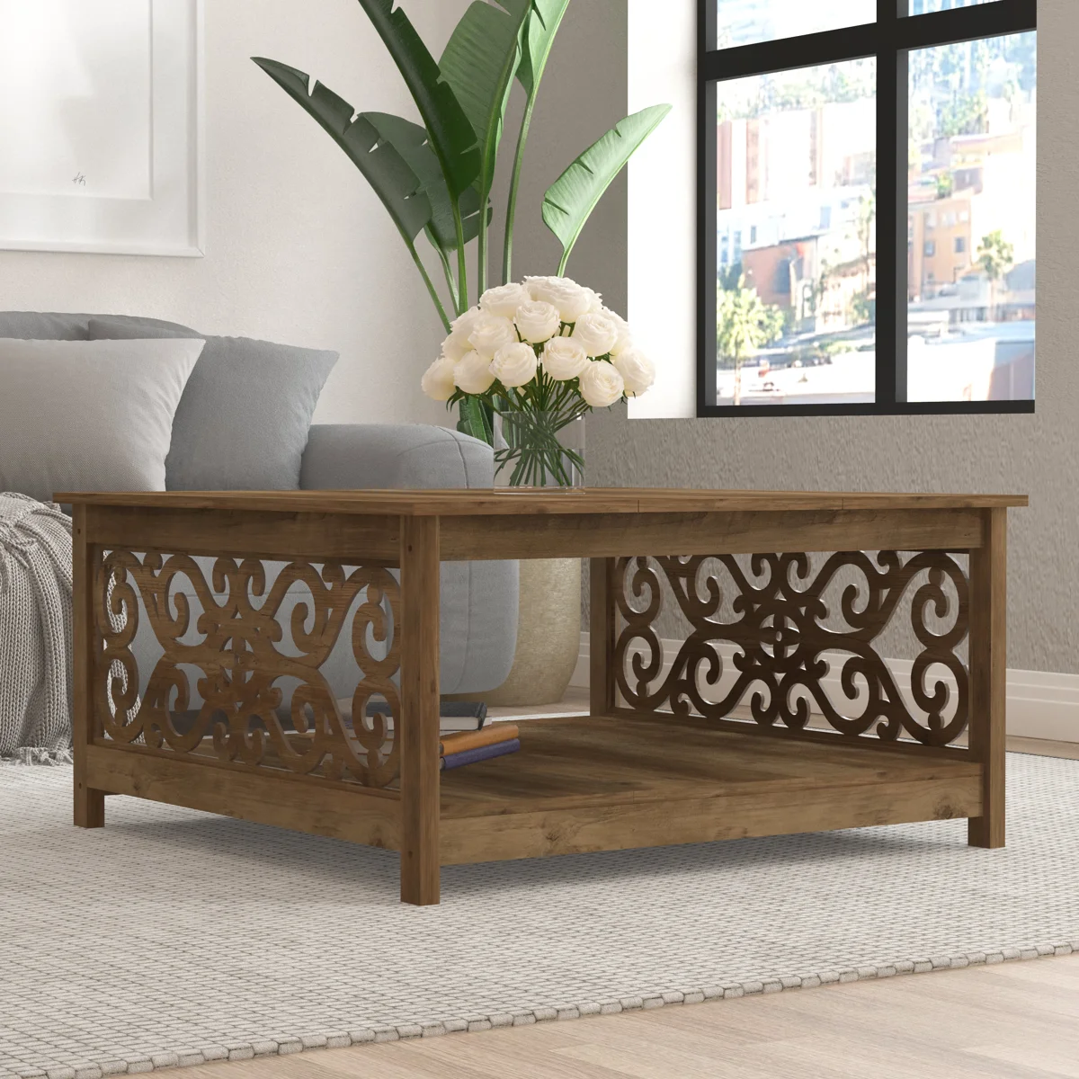 Ariba Coffee Table with storage