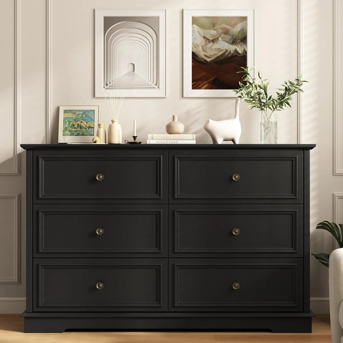 Valera 6 Drawer 47.2" W Double Dresser