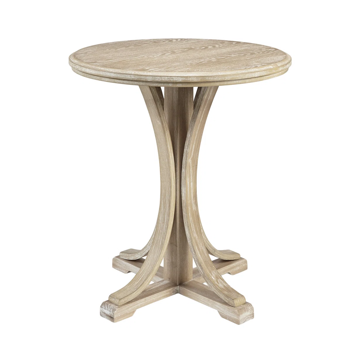 Defective Martha Stewart Fatima Round Pedestal End Table