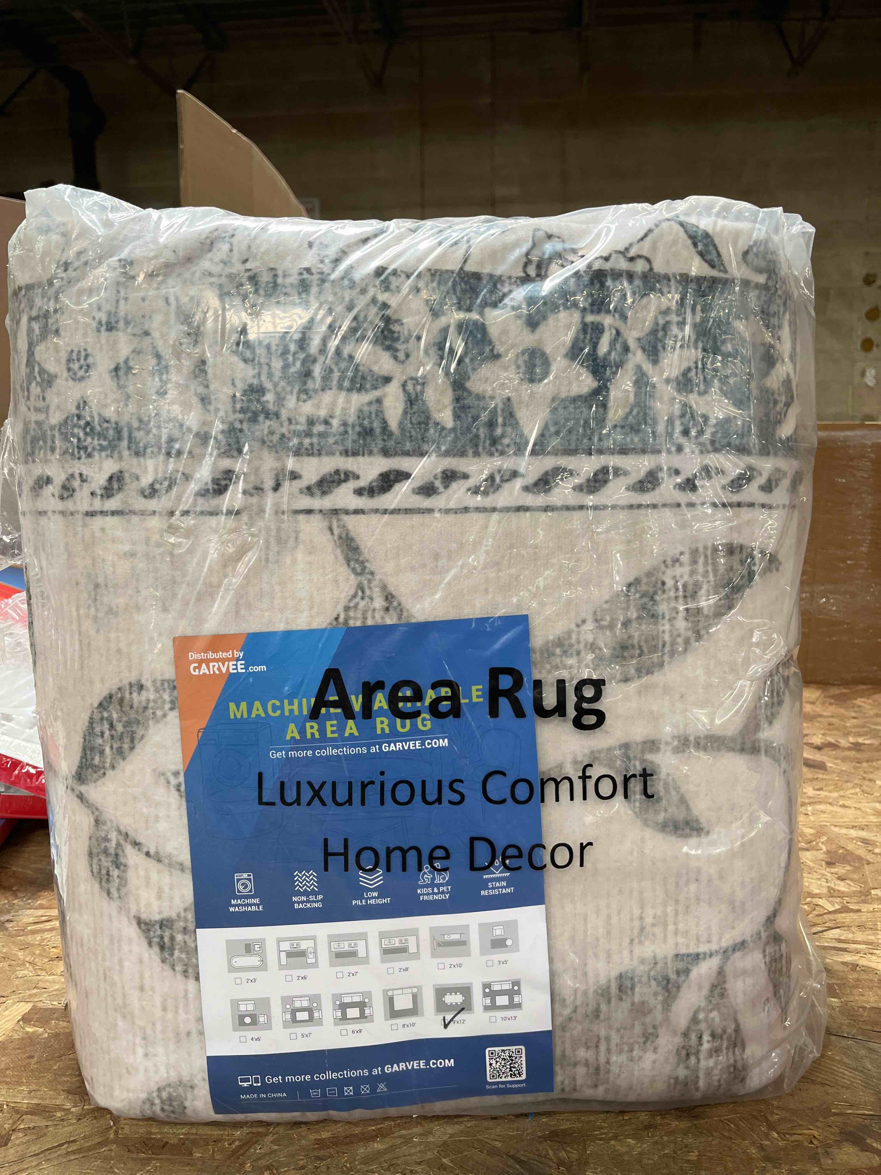 Garvey 9 x 12 area rug