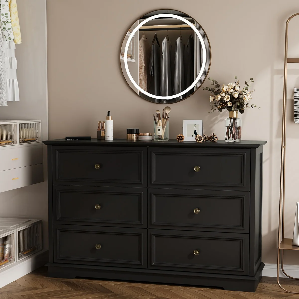 Valera 6 Drawer 47.2" W Double Dresser
