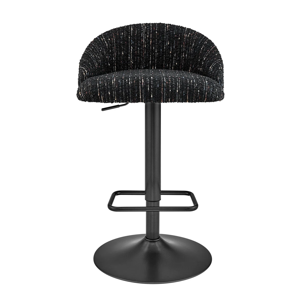 Felomina Fabric Gaslift Swivel Bar Stool