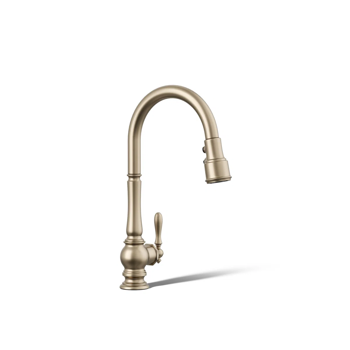Artifacts Pull Down Single Handle Kitchen Faucet