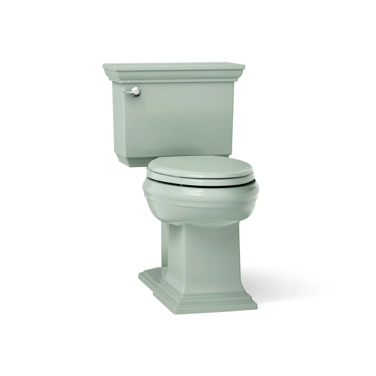 (Seat not included )Memoirs 1.28 GPF Water Efficient Elongated Two-Piece toilet (Seat Not Included)