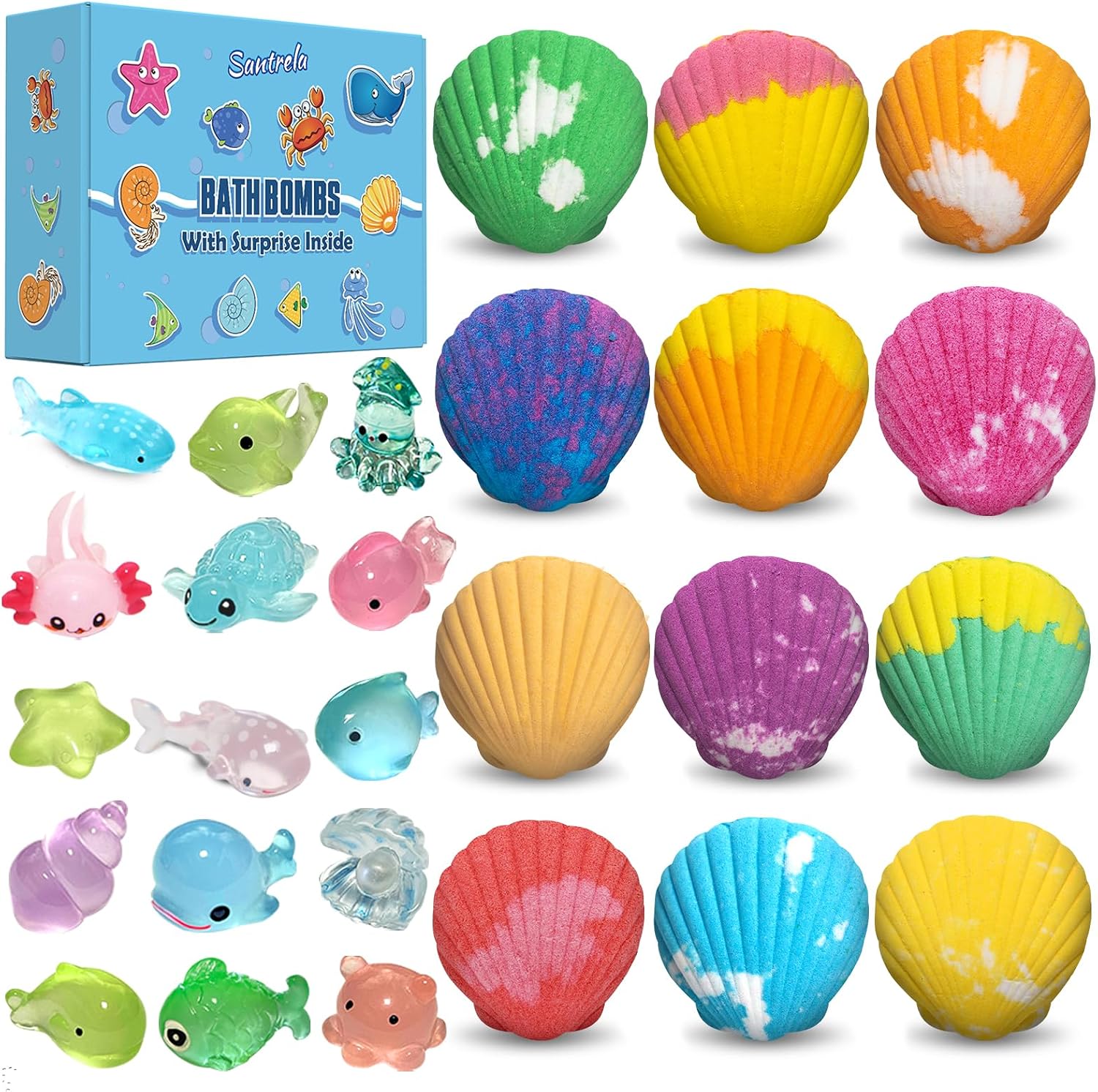 Bath Bomb with Surprise Kids Bath Bombs Set 12PC