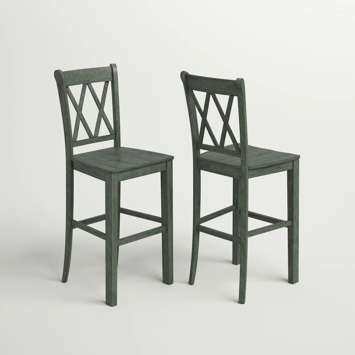 Fortville Solid Wood Counter/Bar Stool
