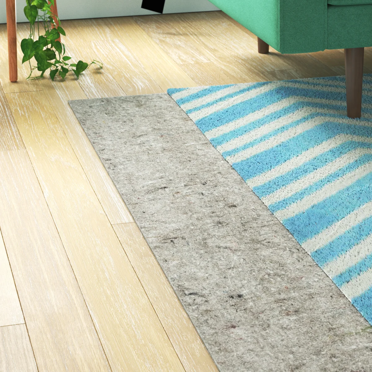 Plush Rug Pad 1/3" - Basics by Wayfair™9x12