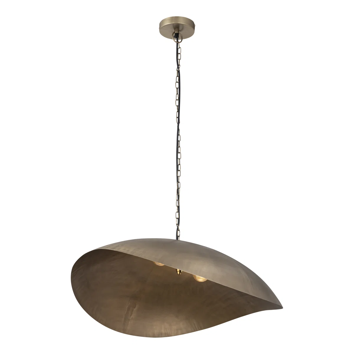 Rouveroy Antique Brass Pendant Light